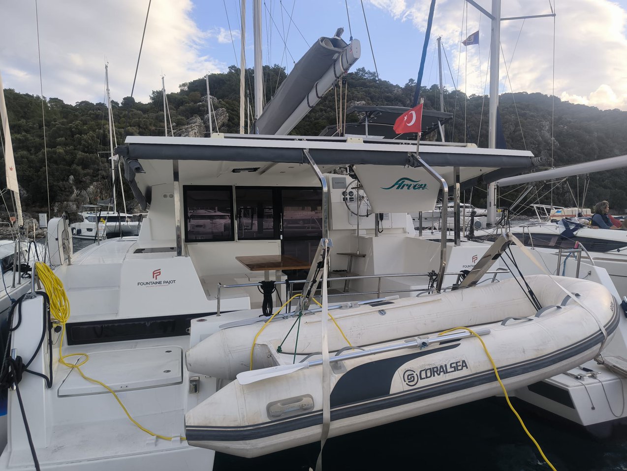 Photo #11 - Fountaine Pajot Isla 40 - 4 + 1 cab. (Arven) en Marmaris - 42938