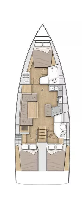Oceanis 40.1 - 3 cab. (IslaBonita)  - 1