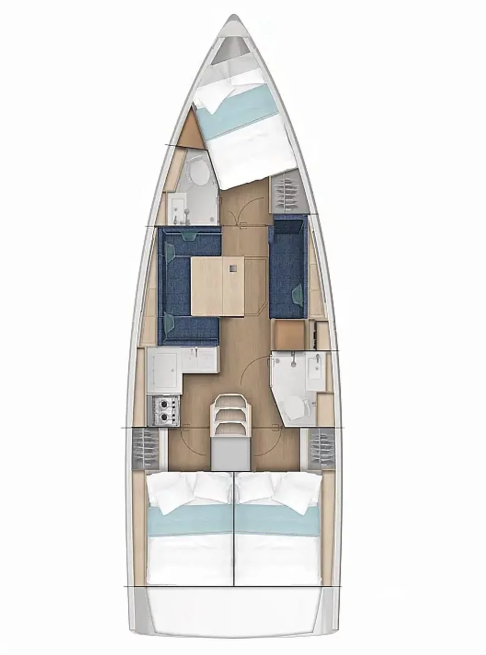 Sun Odyssey 380 (Vida)  - 1