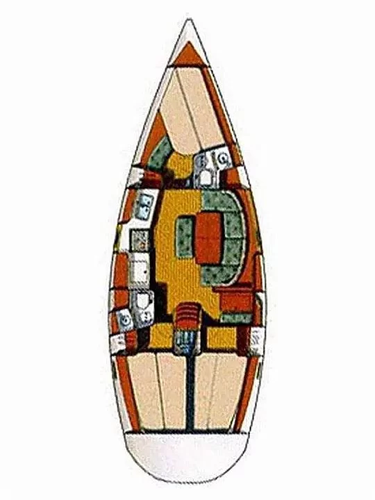 Oceanis Clipper 381 (Ouranos)  - 1