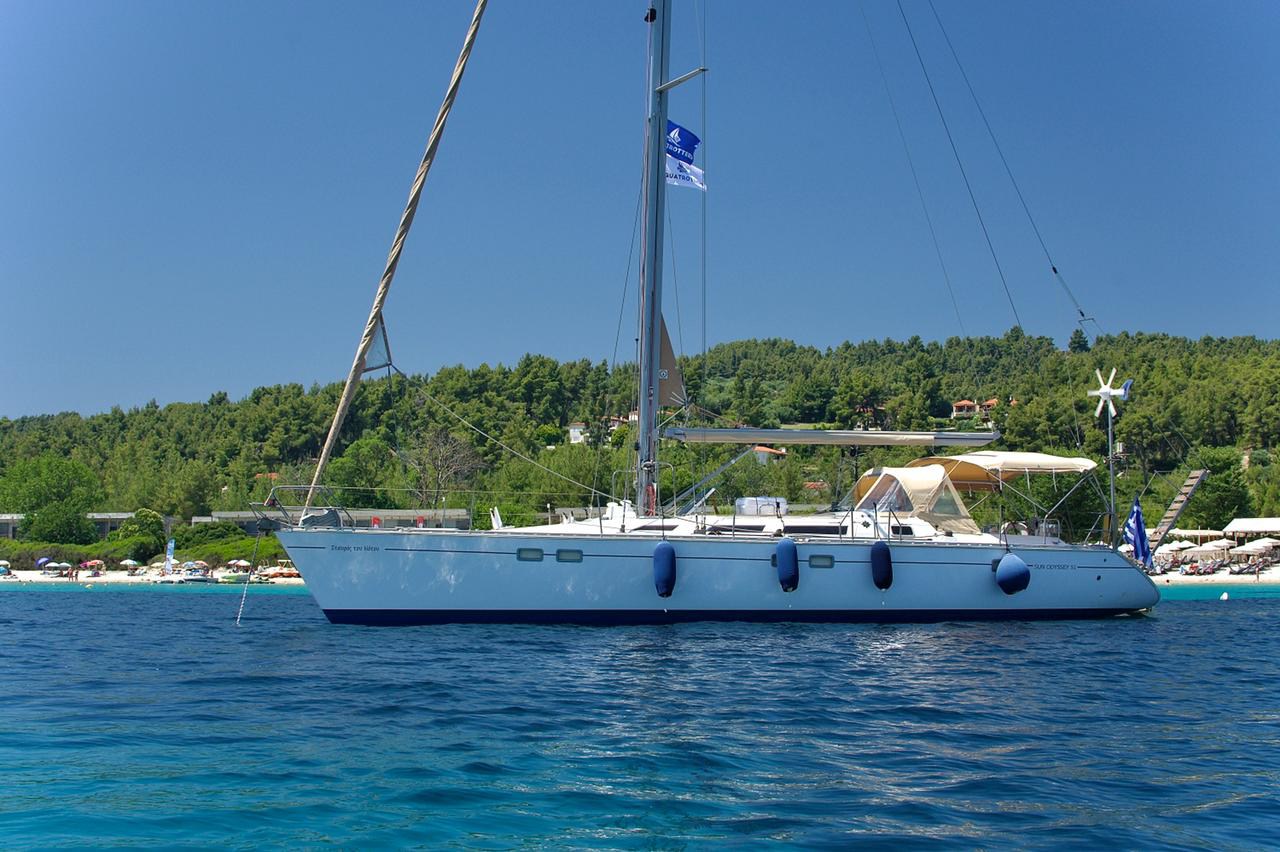Photo #1 - Sun Odyssey 51 - 3 cab. (Stavros tou Notou) en Miraggio - 43066