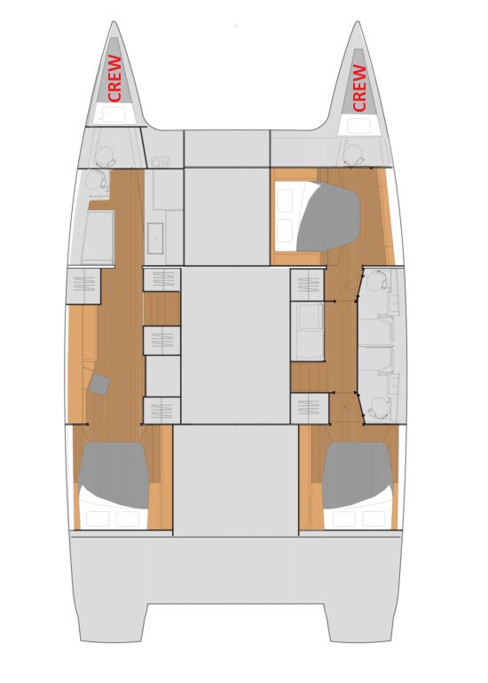 Photo #2 - Fountaine Pajot Saona 47 - 5 cab. (Nocrala) in Talamanca - 43113
