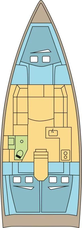 Dufour 390 GL (MERELLE)  - 1