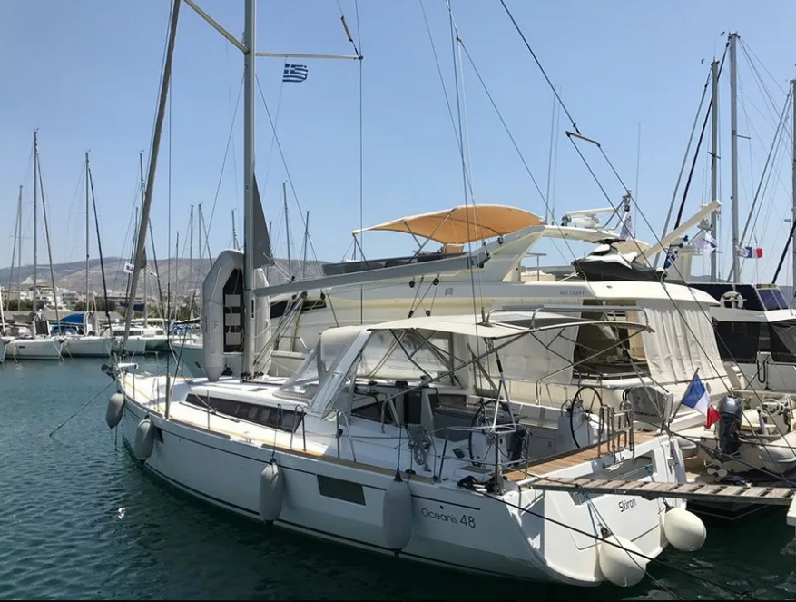 Photo #3 - Oceanis 48 - 5 cab. (Skiron) en Athènes - 43143