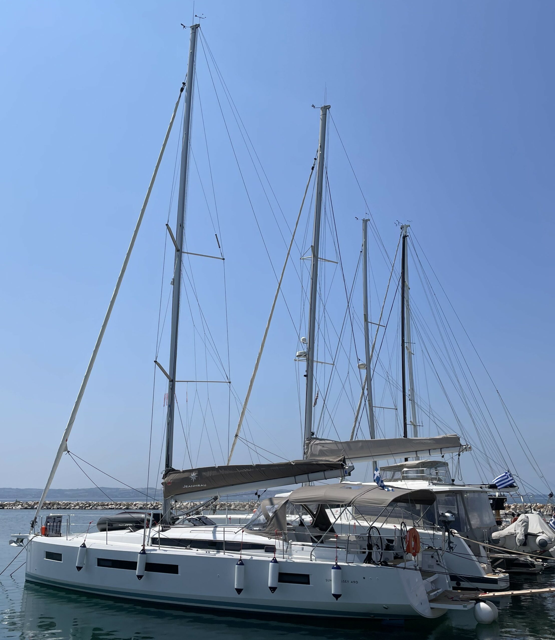 Photo #3 - Sun Odyssey 490 - 4 + 1 cab. (Electra) in Paros - 43144