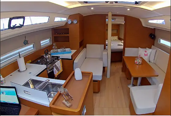 Photo #3 - Sun Odyssey 410 - 3 cab. (Evelina) in Lavrion - 43151