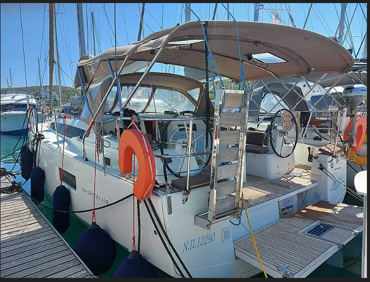 Photo #4 - Sun Odyssey 410 - 3 cab. (Evelina) in Lavrion - 43151