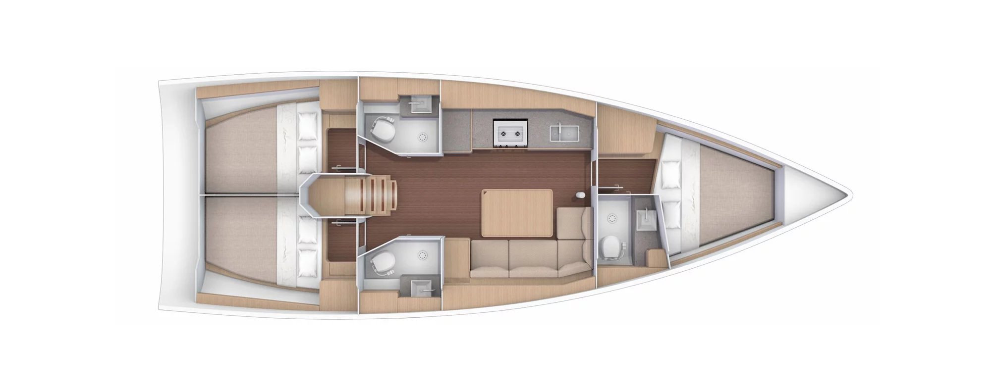 Dufour 390 (Easy Living)  - 8
