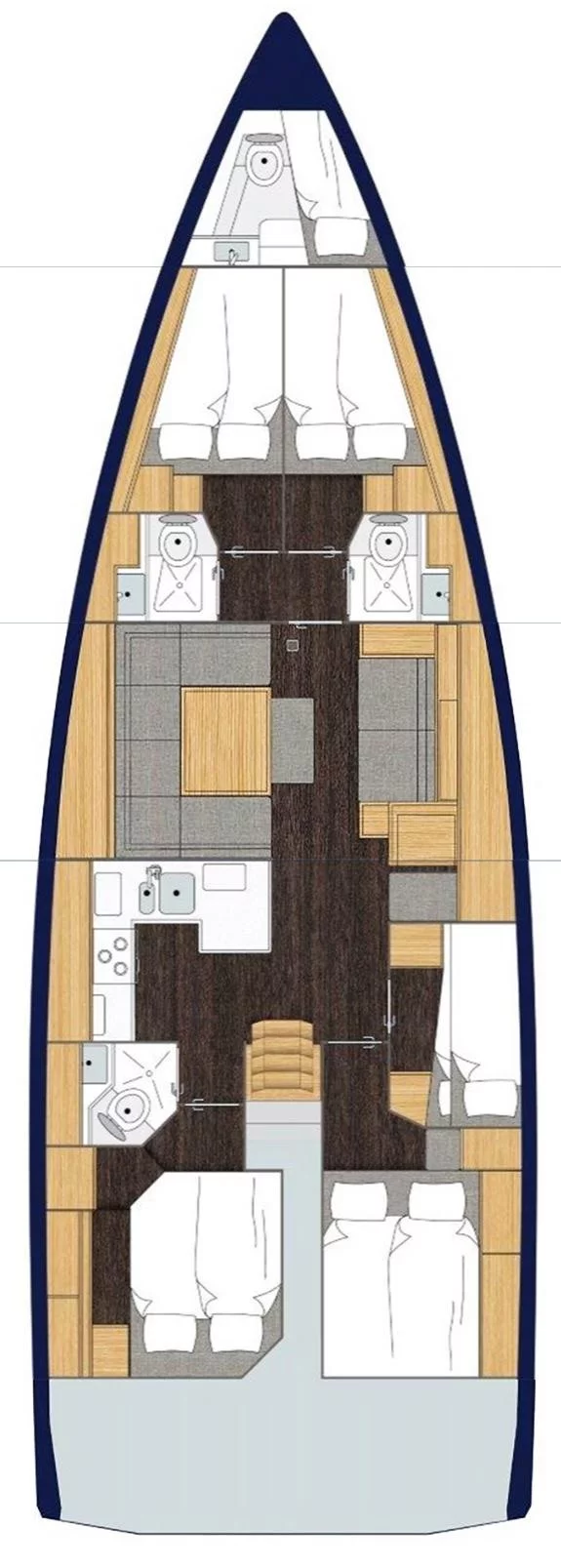 Bavaria C50 Style - 5 + 1 cab. (Vela)  - 1