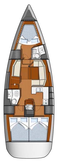 Photo #2 - Sun Odyssey 42 DS (Sweet Alis) en Lefkada - 43236