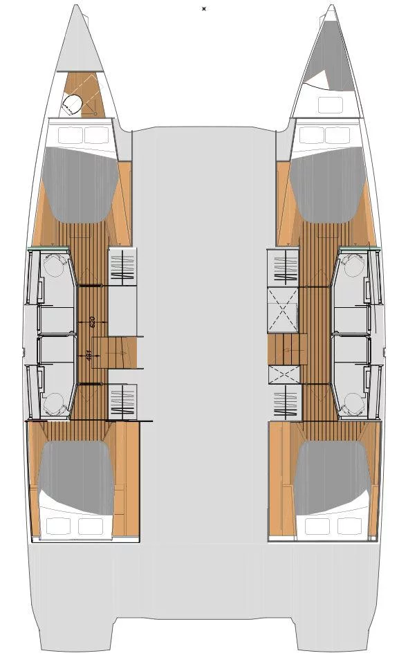 Fountaine Pajot Elba 45 - 4 + 2 cab. (Maravigghia)  - 1