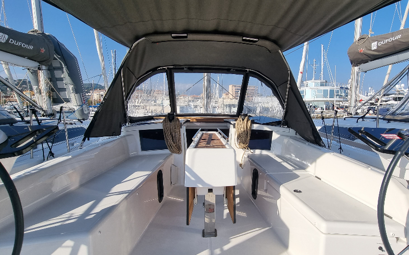 Photo #3 - Dufour 37 - 3 cab. (Flavours of the sea) en Golfe Juan - 43269