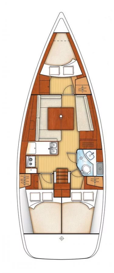Oceanis 37 (Julie)  - 1
