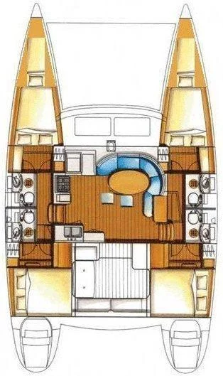 Lagoon 410 S2 - 6 cab. (Cayman I*)  - 19