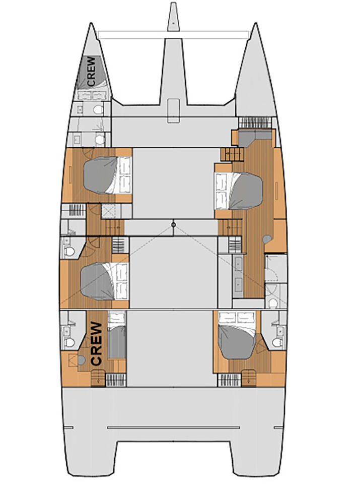Photo #2 - Fountaine Pajot Alegria 67 - 5 cab. (Chiloe) in Talamanca - 43457