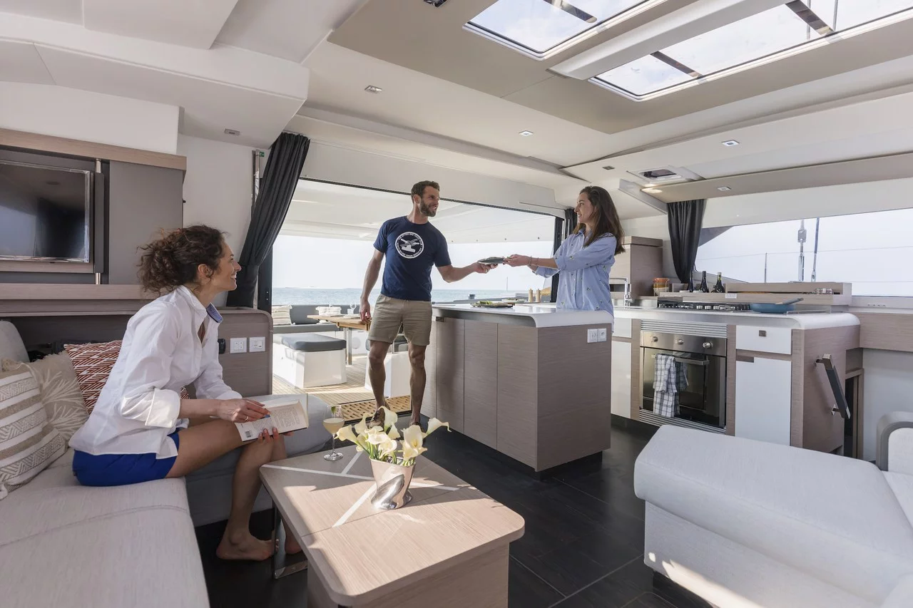 Fountaine Pajot Aura 51 - 5 + 1 cab. (Eleonore et les Garcons)  - 9