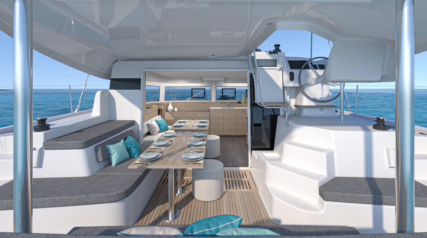Photo #4 - Lagoon 38 - 4 cab. (Blue Horizon) en Trogir - 43475