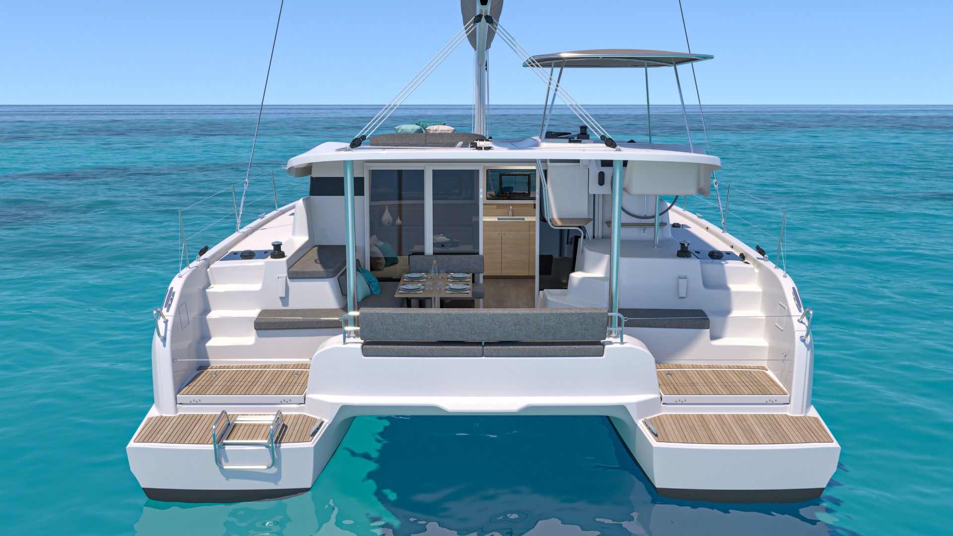 Photo #7 - Lagoon 38 - 4 cab. (Blue Horizon) en Trogir - 43475