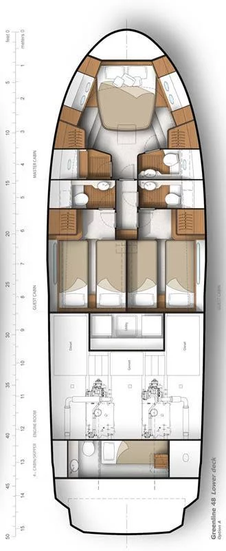 Greenline 48 Fly (Rosa dei Venti)  - 1
