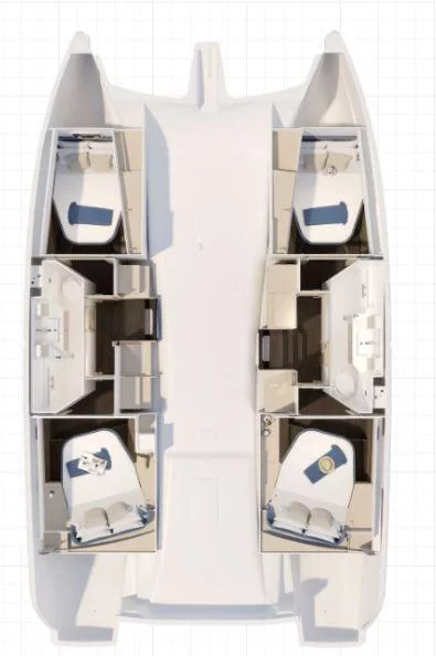 Fountaine Pajot New 41 Quatuor 2 (ROTT)  - 1