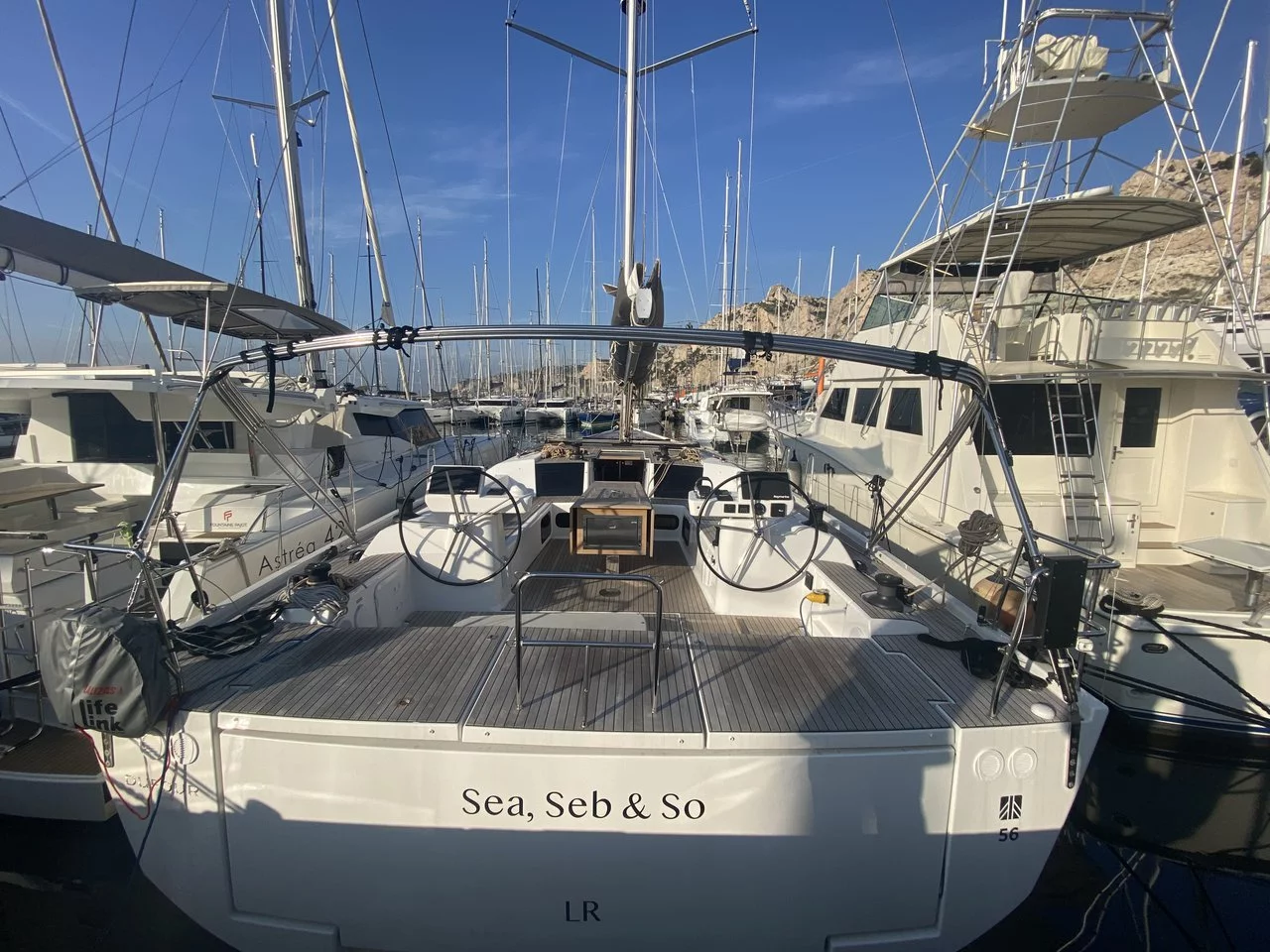 Dufour Exclusive 56 - 3 + 1 cab. (Sea, Seb & So)  - 0