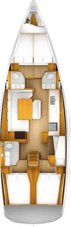 Sun Odyssey 519 - 5 + 1 cab. (Aethra)  - 1