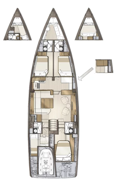 Jeanneau 60 (Proteus)  - 1