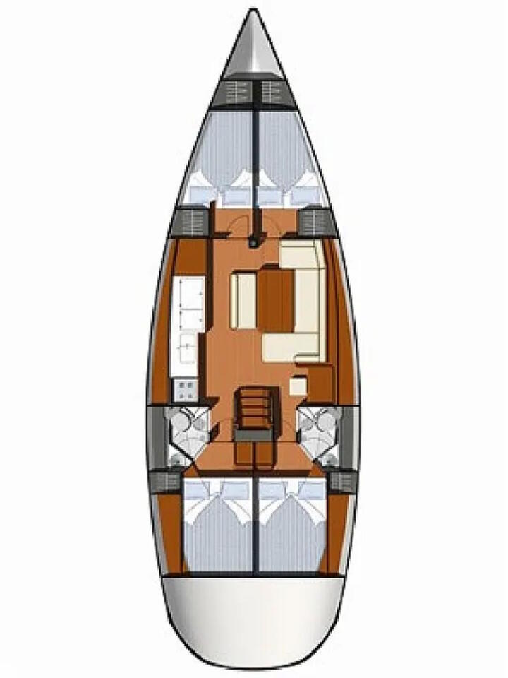 Photo #2 - Sun Odyssey 44i (ECONOMY) en Pula - 43535