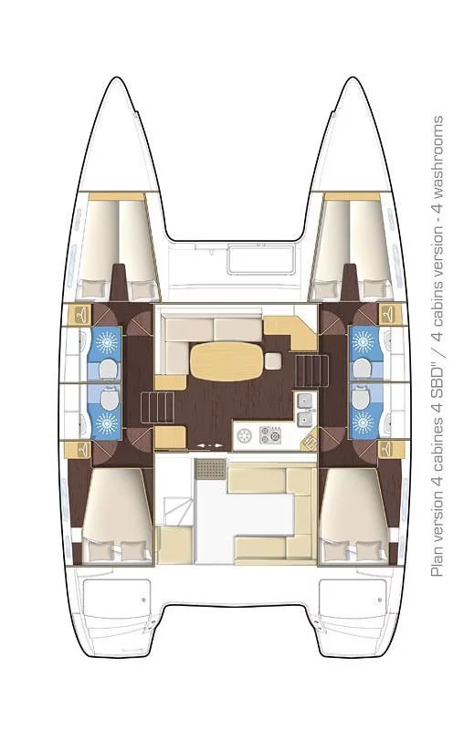 Lagoon 400 S2 (Mirfak)  - 1