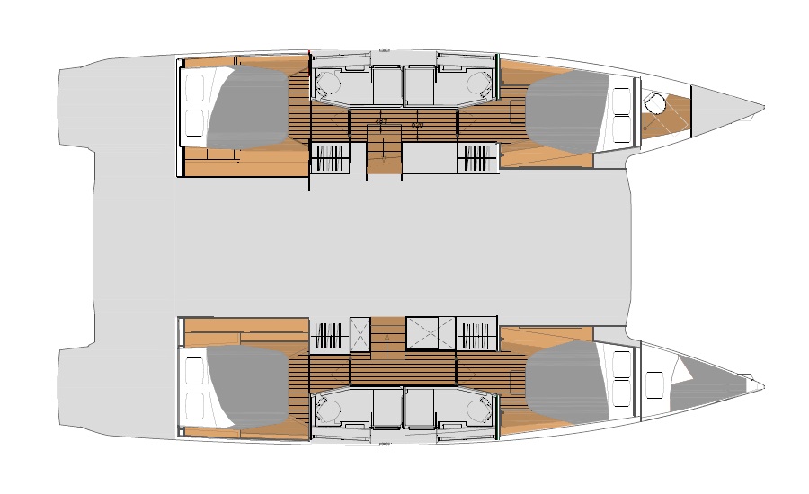Photo #2 - Fountaine Pajot Elba 45 - 4 + 1 cab. (Summer Flow) in Trogir - 43578