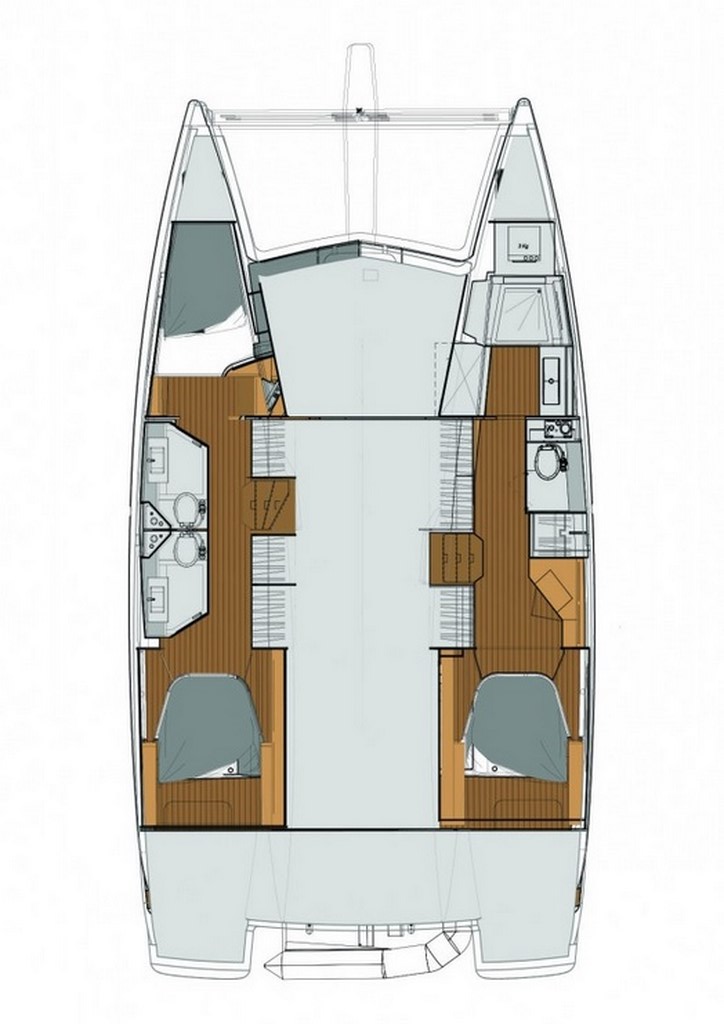 Photo #2 - Fountaine Pajot Lucia 40 - 3 cab. (Nala) in Trogir - 43582