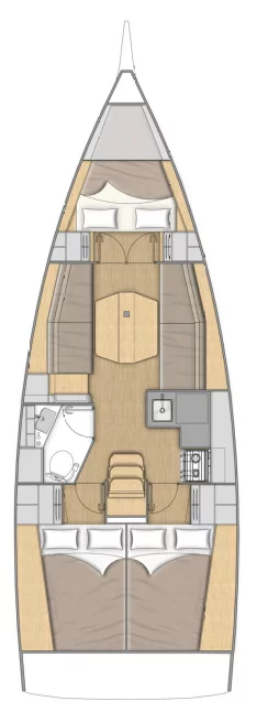 Oceanis 34.1 - 3 cab. (Rookie)  - 1