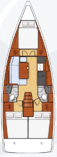 Photo #2 - Oceanis 38 - 3 cab. (Rusalka) in Pomer - 43595