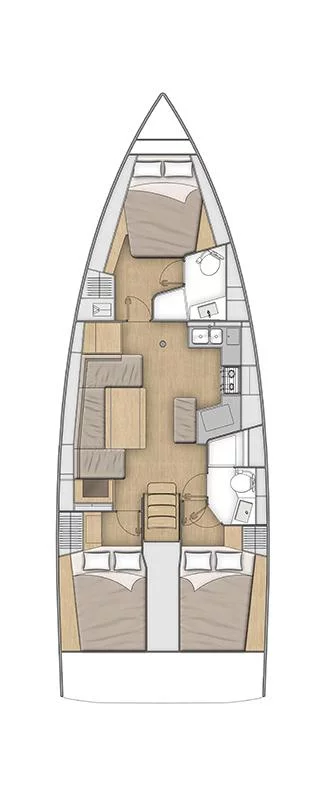 Oceanis 40.1 - 3 cab. (Azorian)  - 1