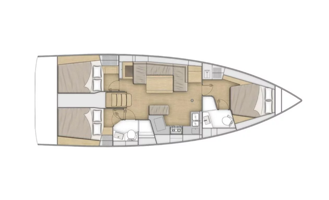 Oceanis 40.1 - 3 cab. (Bibi One)  - 1