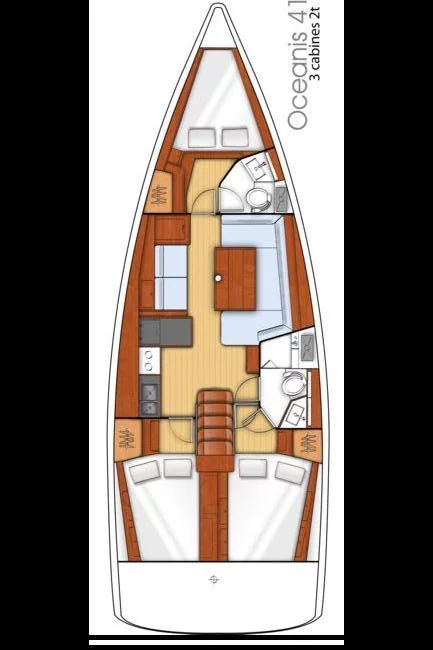 Oceanis 41 (Islamorada)  - 1