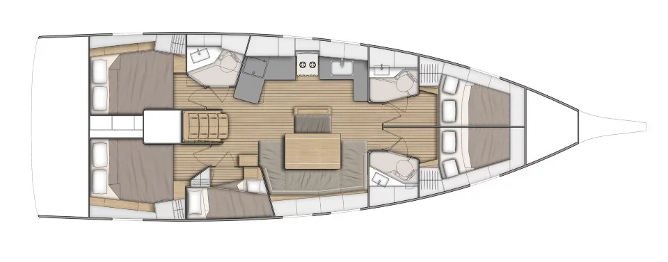 Oceanis 46.1 (Ivy)  - 1