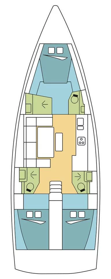 Dufour 460 GL - 3 cab. (BEYOND I)  - 1