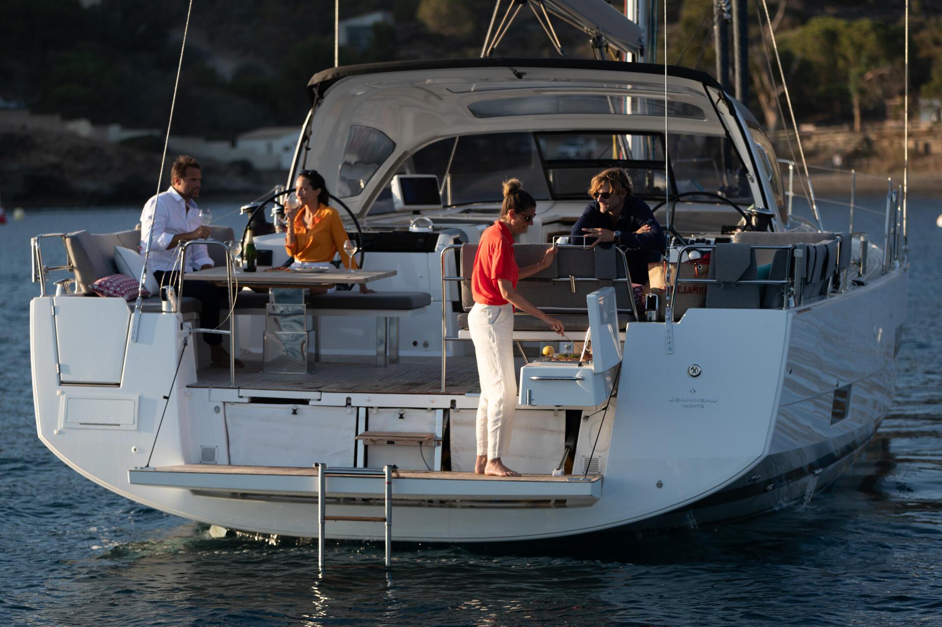 Photo #9 - Jeanneau 55 - 3 + 1 cab. (Casbah IV) en Nanny Cay - 43729