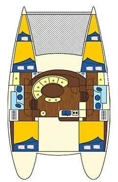 Lagoon 380 - 4 + 2 cab. (Oh Darling)  - 1