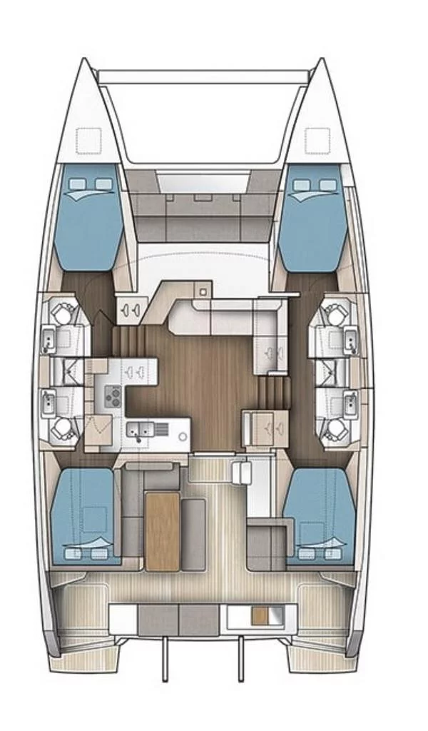 Fountaine Pajot Astrea 42 (Rossa)  - 1