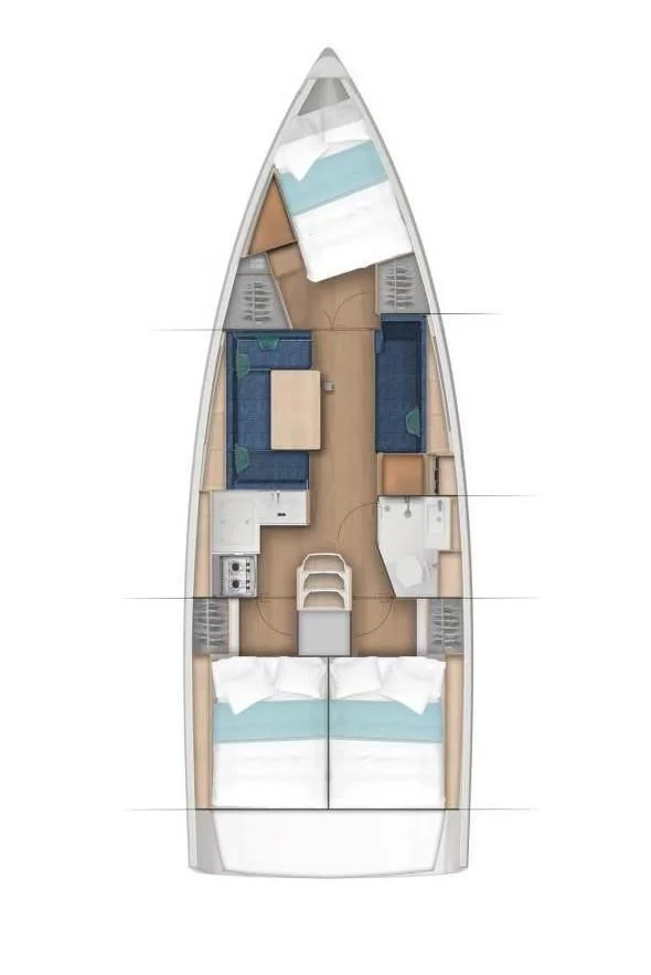 Sun Odyssey 380 (Kavinton)  - 1