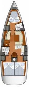 Sun Odyssey 42i (Winter Breeze)  - 1