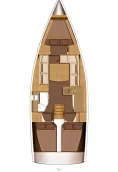 Dufour 382 GL (Ithaque)  - 1