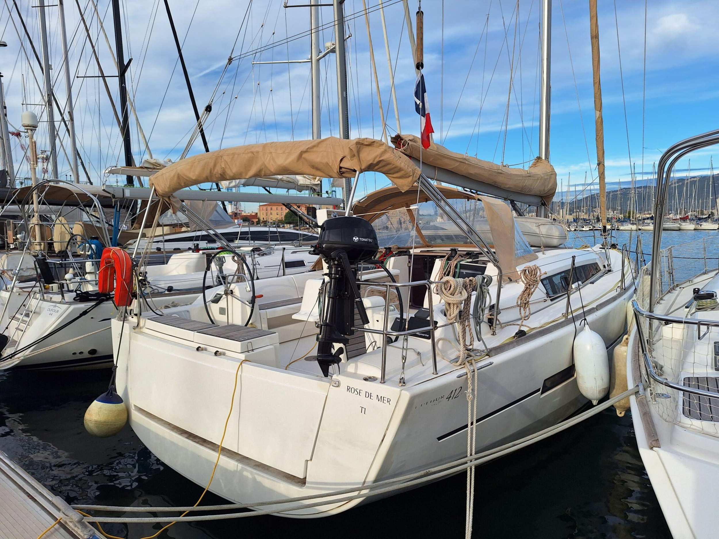 Photo #3 - Dufour 412 GL (Rose De Mer) in Toulon - 61405
