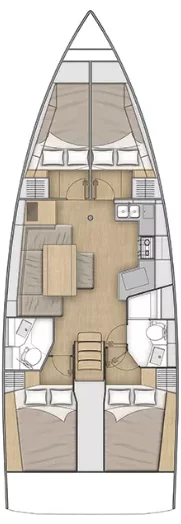 Oceanis 40.1 (Stefano)  - 1