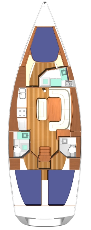 Photo #2 - Dufour 425 GL (Trinquette) in Tolone - 61406