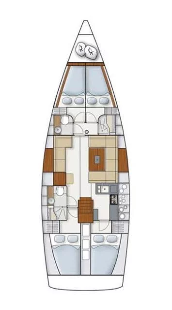 Hanse 445 (Deneb)  - 1