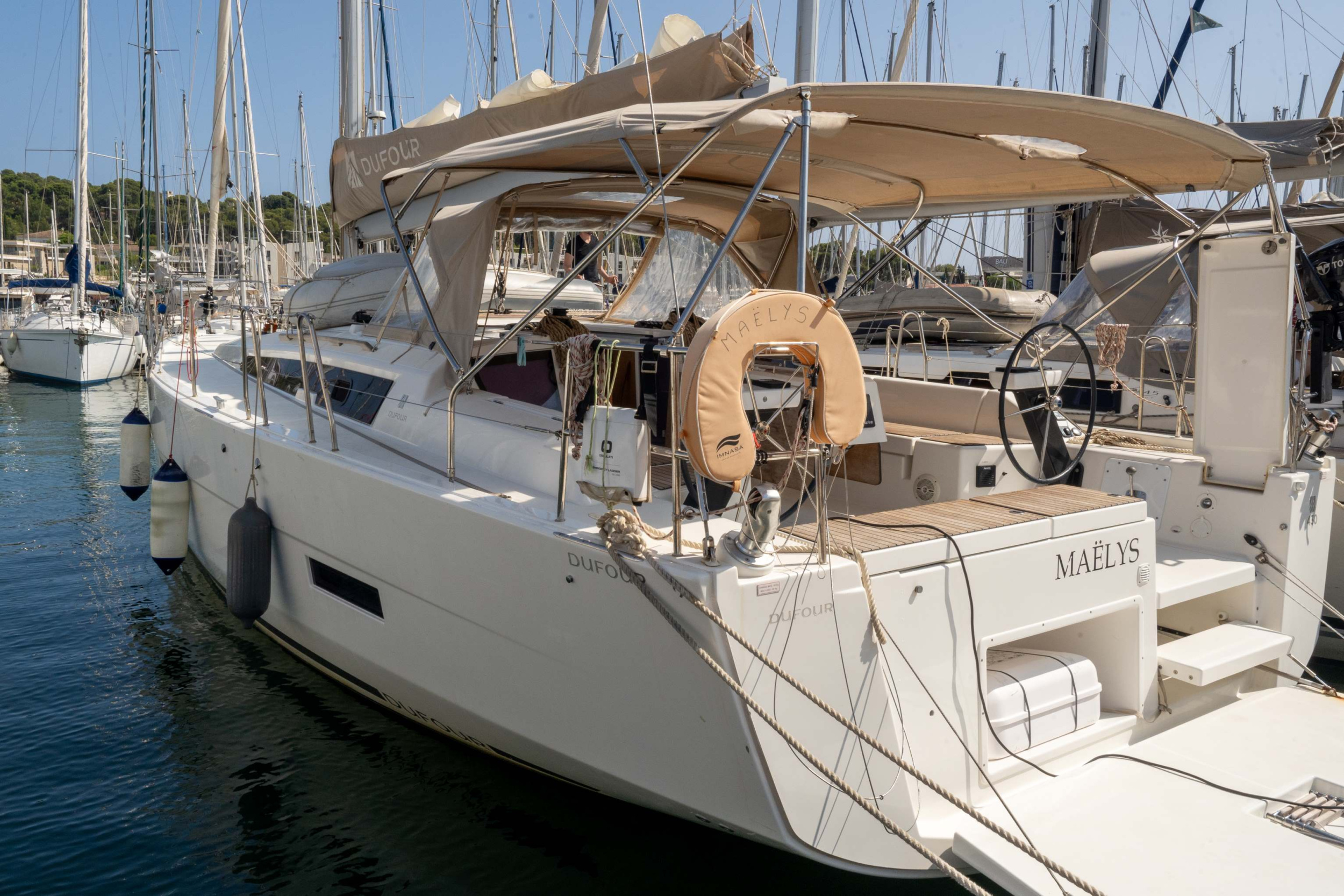 Photo #3 - Dufour 430 GL (MAËLYS_DB) en Port Pin Rolland - 61521