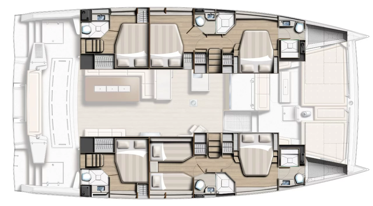 Bali 5.4 - 6 + 2 cab. (Sea Breeze)  - 1